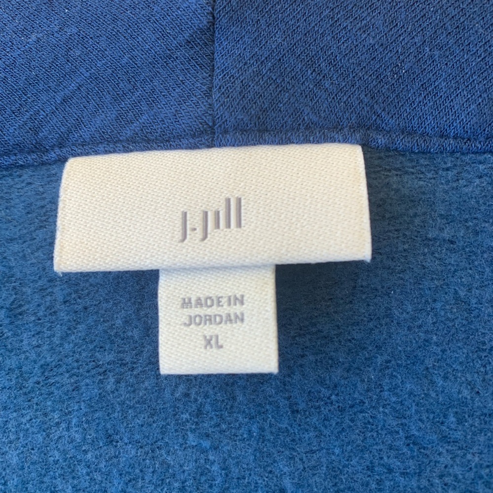 J. Jill Blue Button-Front Top - Picture 2 of 3
